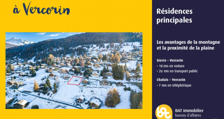 Vercorin - Chalet Avouintsettes  - avec permis de construire image 2