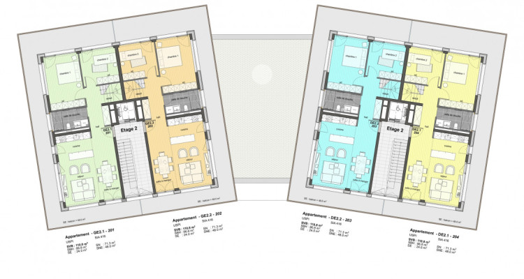 Vercorin - Echères 202 - duplex 4.5 pièces traversant image 3