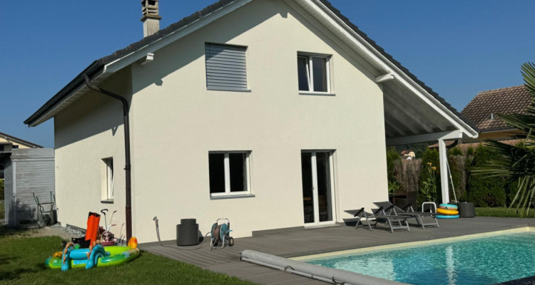 A vendre villa individuelle de 6,5 pces sur la Commune de Domdidier image 2