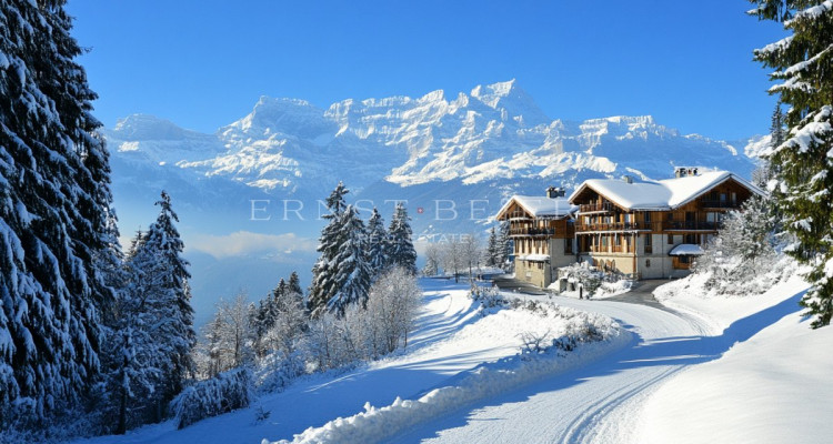 Magnifique hôtel de montagne avec vue imprenable image 1