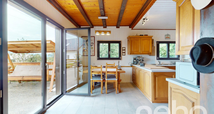 Chalet dexception avec vue panoramique sur le lac et les Alpes image 9