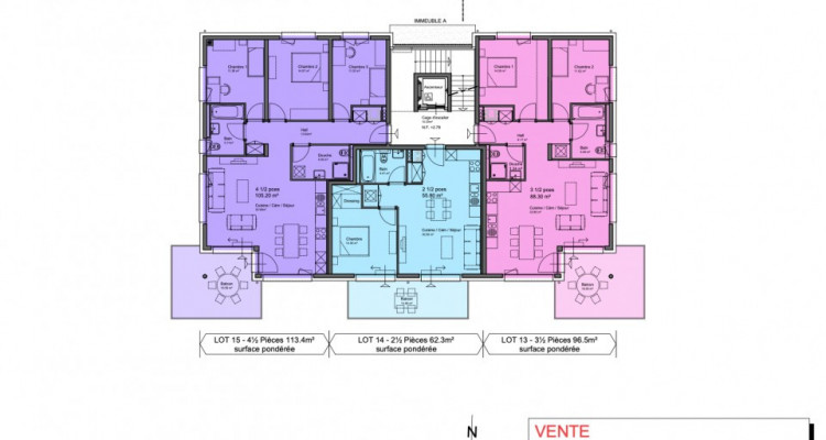 C-Service vous propose un appartement à vendre 4.5 pièces à Vouvry image 6