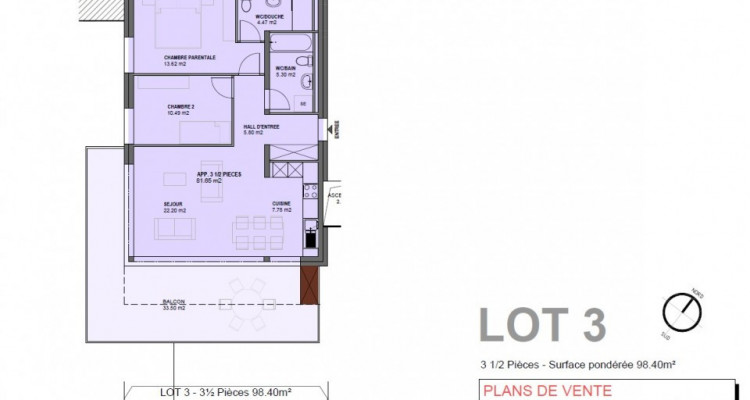 C-Service vous propose un appartement de 3.5 pces sur Drône  image 8