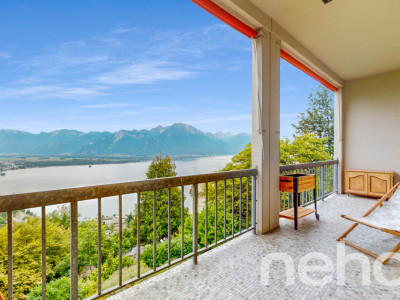 Bel appartement avec vue sur le lac dans les hauteurs de Territet image 1