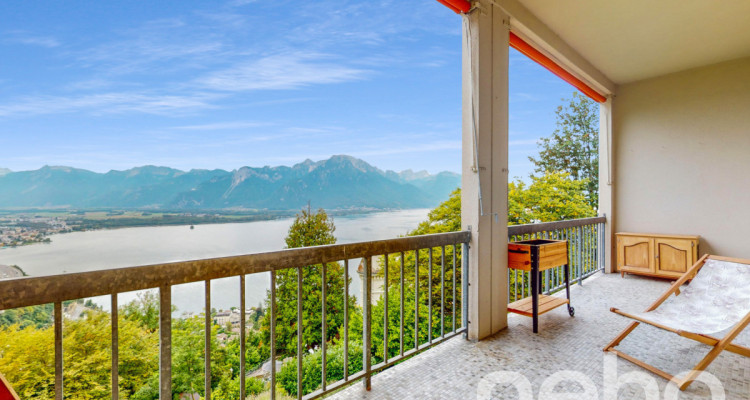 Bel appartement avec vue sur le lac dans les hauteurs de Territet image 1