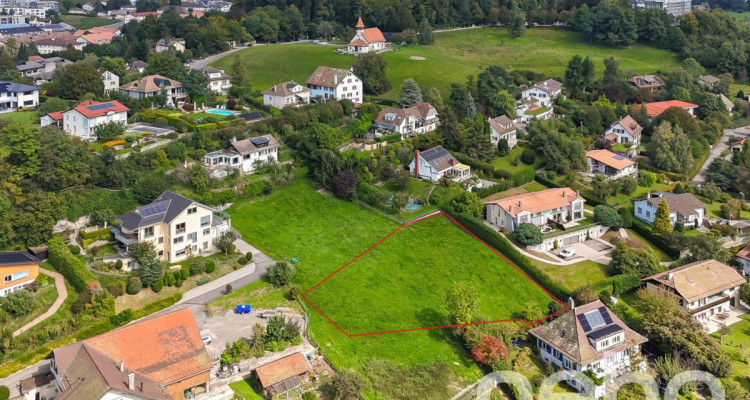 Terrain à bâtir pour villas jumelles dans un secteur prisé à Epalinges image 2