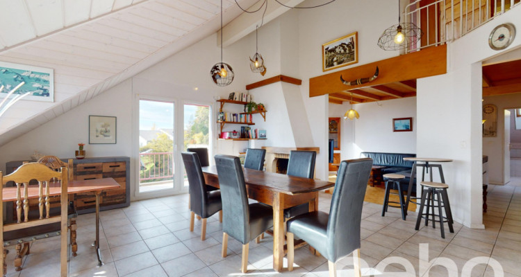 Superbe duplex en attique avec vue imprenable sur le lac et les Alpes image 4