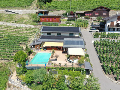 Maison avec vue sur la plaine du Rhône et les montagnes - vente à terme à 3 ans image 1