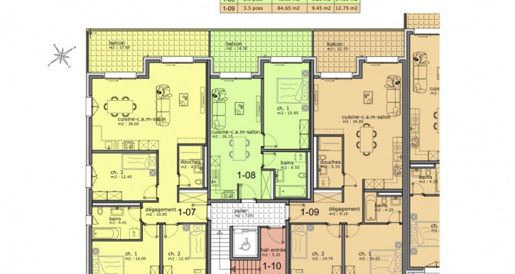 SUR PLANS : Superbes appartements de 4.5 pièces avec grand extérieur image 11