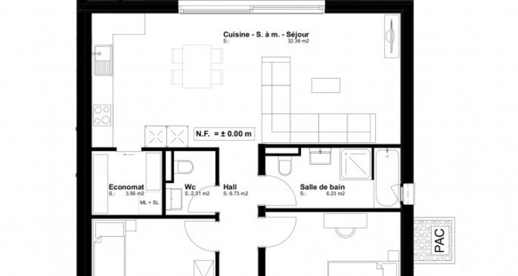 FOTI IMMO - Appartement neuf de 3,5 pièces avec terrasse/jardin. image 6