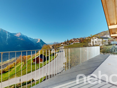 Neues Apartment mit Panoramablick, 5 Minuten von Leuk image 8