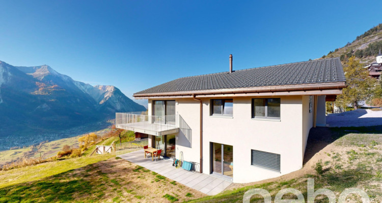 Neues Apartment mit Panoramablick, 5 Minuten von Leuk image 4