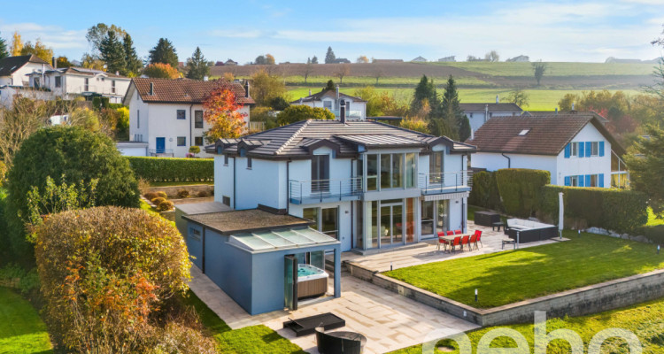 Villa darchitecte contemporaine avec spa et vue panoramique ! image 2