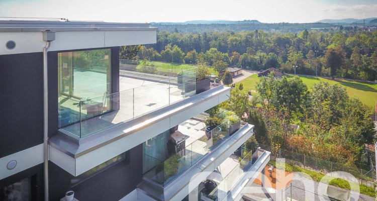 Exklusive Terrassenwohnung mit Weitsicht und der Natur vor der Tür image 1