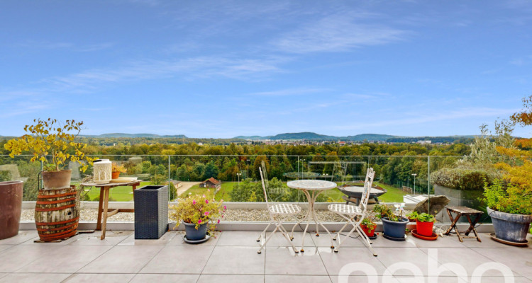 Exklusive Terrassenwohnung mit Weitsicht und der Natur vor der Tür image 11