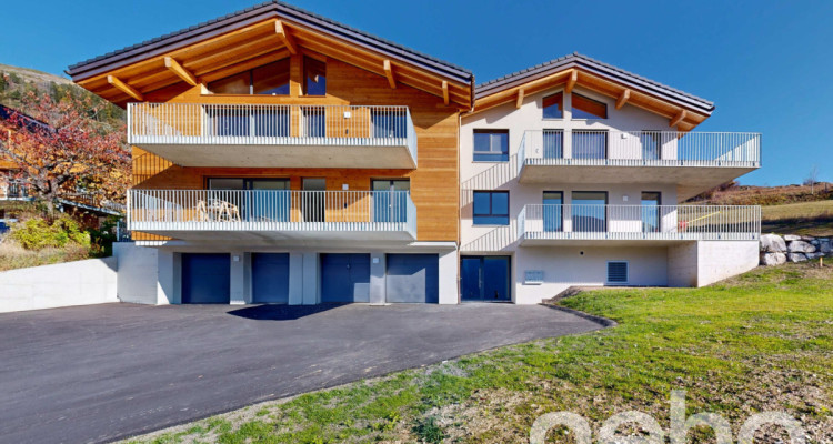 Neuwertige 3.5-Zimmer-Wohnung mit Terrasse und Bergblick in Erschmatt image 3