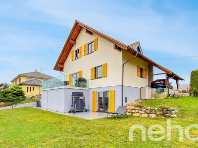 Maison individuelle avec vue imprenable sur le lac et les Alpes image 1