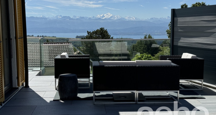 Maison individuelle avec vue imprenable sur le lac et les Alpes image 4