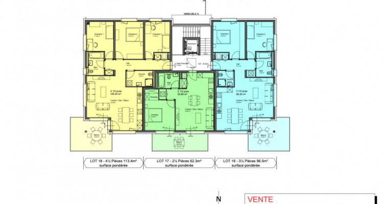 C-Service vous propose un appartement à vendre 4.5 pièces à Vouvry image 6