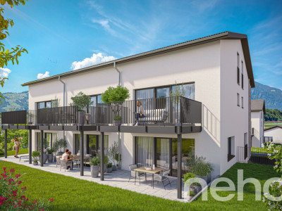 5.5-Zimmer Reihenmittelhaus mit Terrasse und 3 Balkone image 1