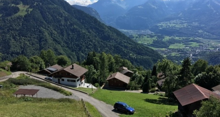 Dans chalet Appart. dangle cosy,  vue dominante sur les dents du midi. image 13