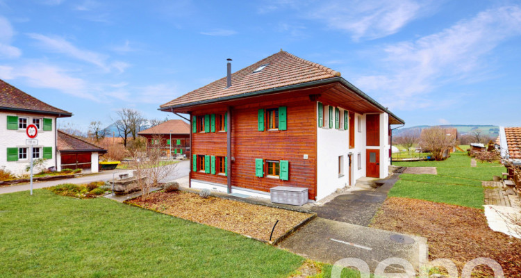 Au coeur de la Gruyère: Charmante maison jumelle dAngle avec jardin image 4