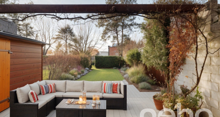 Maison contiguë avec terrasse et jardin, emplacement idéal - à rénover image 3