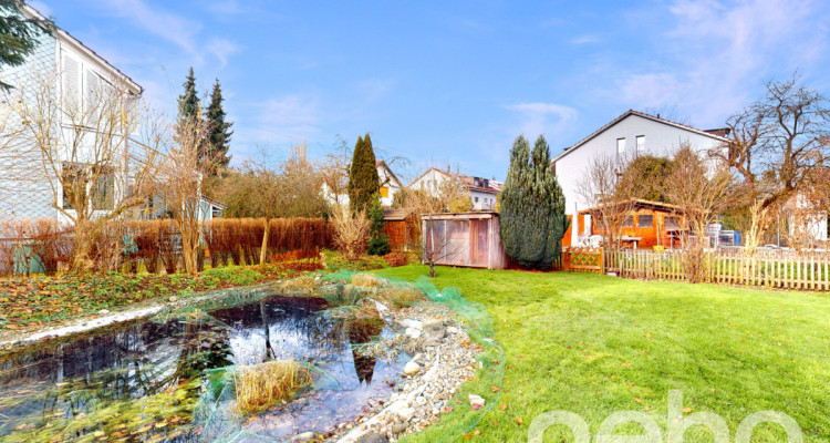 4.5-Zimmer Doppeleinfamilienhaus mit grosszügigem Garten und Werkstatt image 2