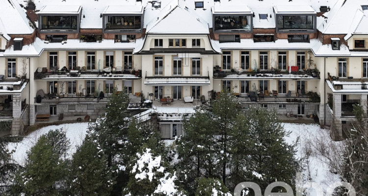 Bien dexception de 5.5p dans bâtiment historique avec vue lac! image 1