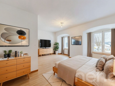 Splendide 5.5p sous les combles orienté sud dans bâtiment historique! image 7