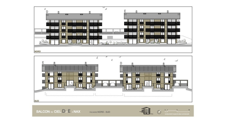 Balcon du Ciel à Nax - Résidences principales du studio au 4 pièces, début des travaux au printemps 2025 image 2