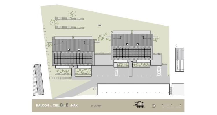 Balcon du Ciel à Nax - Résidences principales du studio au 4 pièces, début des travaux au printemps 2025 image 4