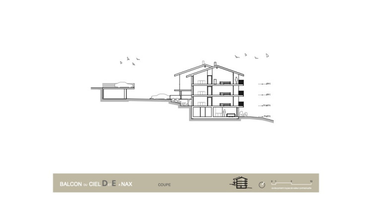 Balcon du Ciel à Nax - Résidences principales du studio au 4 pièces, début des travaux au printemps 2025 image 12