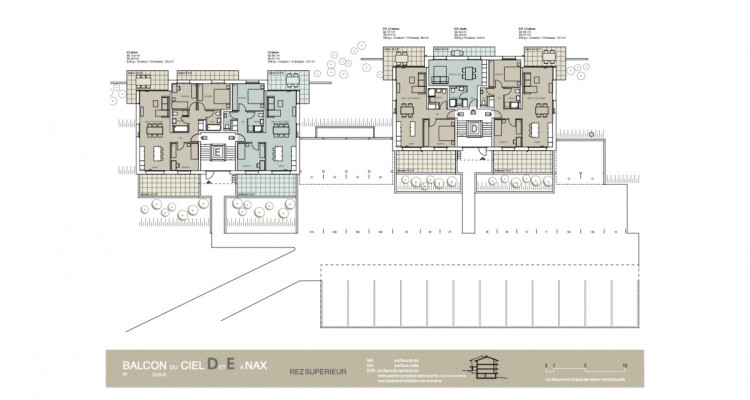 Balcon du Ciel à Nax - Résidences principales du studio au 4 pièces, début des travaux au printemps 2025 image 7