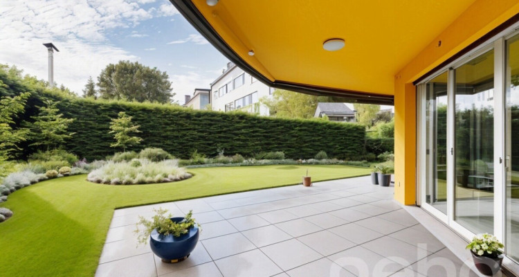 Exclusif: Bel appartement de 2 chambres avec grande terrasse et jardin image 9