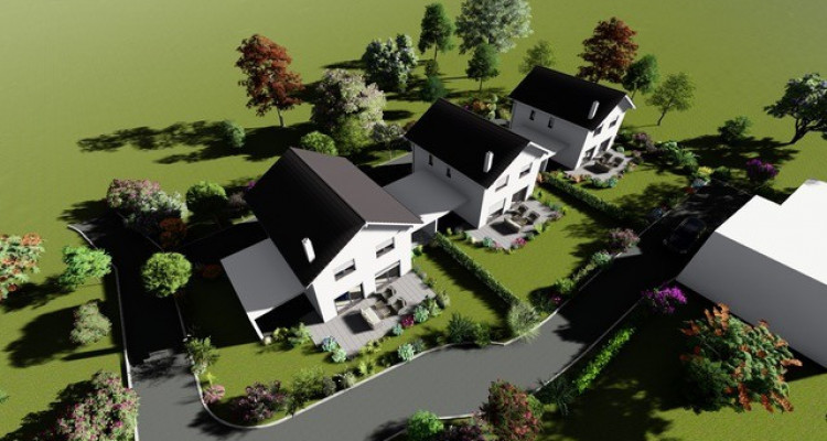Nouvelle promotion de 3 villas individuelles à 15 minutes de Fribourg image 1
