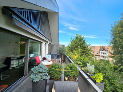 Rare, à ne pas manquer - Très moderne duplex 6.5 pièces en attique, généreuses terrasses image 2