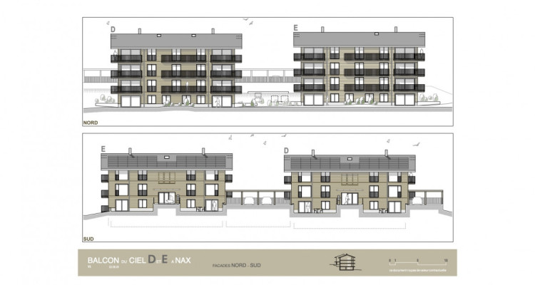 Nax - 2,5 pièces - Balcon du Ciel D11 image 3