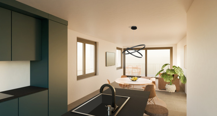 Nax - 3,5 pièces  - Balcon du Ciel E12 image 4