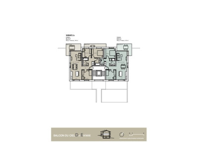 Nax - 4,5 pièces - Balcon du Ciel  variante E11 image 2
