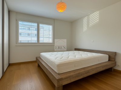 Magnifique et lumineux 3,5 pièces bénéficiant dune grande terrasse vitrée avec vitres coulissantes et vue panoramique dégagée image 13