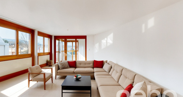 Stilvolle 4-Zimmerwohnung mit Wintergarten und Schwedenofen image 3