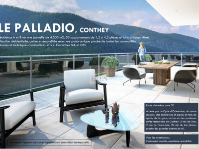 Lumineux Attique 4 pièces vitrés avec balcon-terrasse en angle de 45m2 et finition de qualité image 9