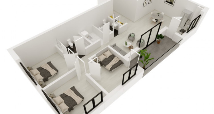Appartement neuf de 4.5 pièces à Villargiroud - dernier lot image 11