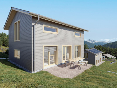 Vercorin - Roc dOrzival A | Deux chalets en résidence principale avec garages-box - Travaux dès mai 2025 image 1