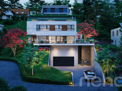 Villa darchitecte avec vue panoramique sur le lac et les montagnes image 11
