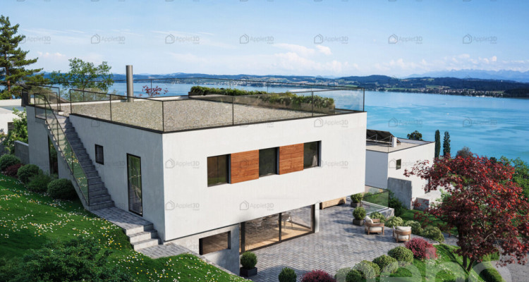 Villa darchitecte avec vue panoramique sur le lac et les montagnes image 1