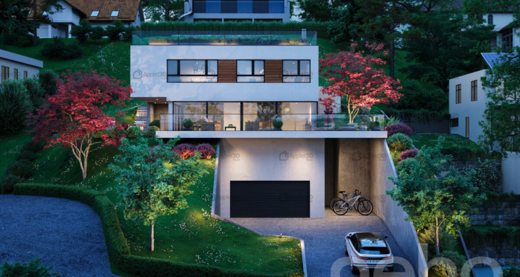 Villa darchitecte avec vue panoramique sur le lac et les montagnes image 4