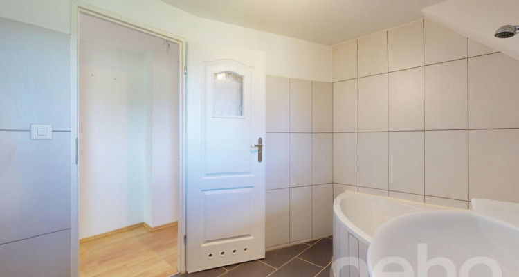 Zweifamilienhaus im Grünen mit 400 m² gewerblich nutzbarem Schuppen image 9