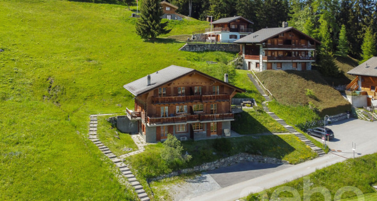 4 Vallées - Chalet de deux appartements à Bruson aux pieds des pistes image 2